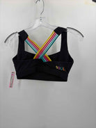 Soul Black Size Small Athletic Bra | True Fashionistas.