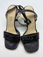 Pre-Owned Prada Black Size 6 Block Heel Heels | True Fashionistas.
