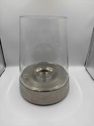 Silver Glass Candle Holder | True Fashionistas.