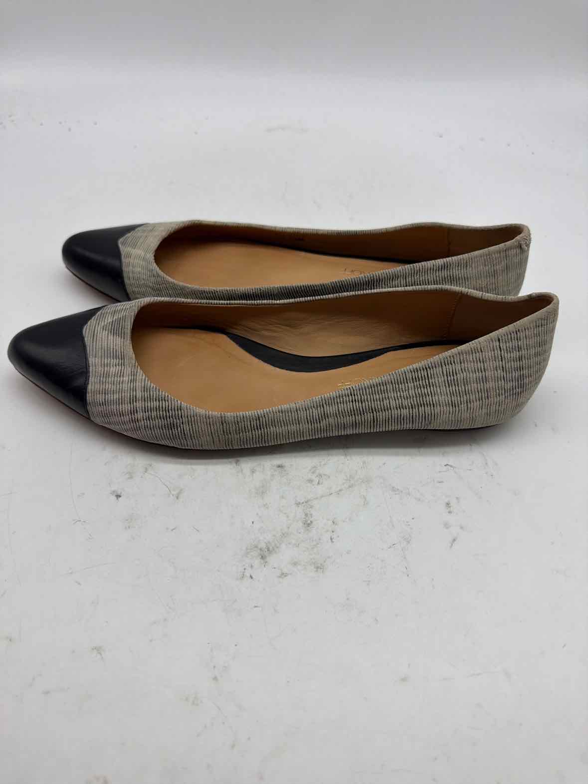 Pre-Owned Rebecca Minkoff Black Size 7.5 Slip On Flats | True Fashionistas.