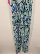 Pre-Owned Lilly Pulitzer Blue Size Small Sleeveless Jumpsuit | True Fashionistas.