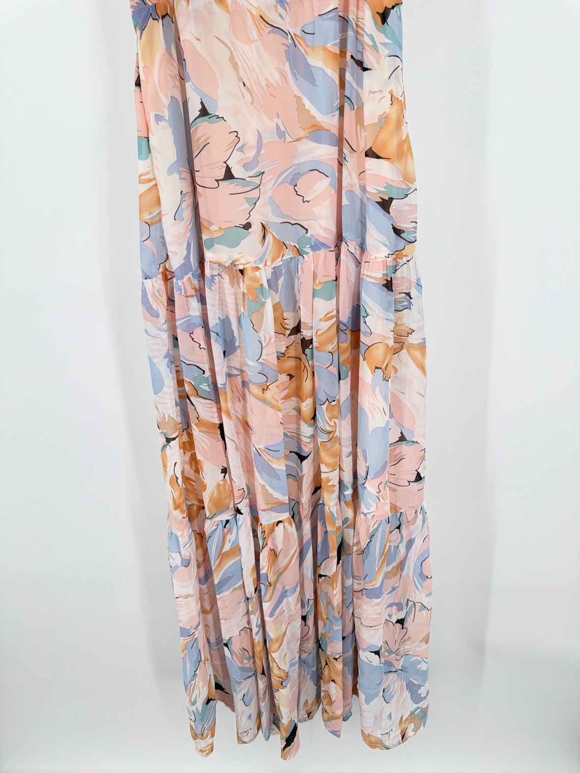 Pre-Owned ASTR Pink Size XS Long Sleeveless Dress | True Fashionistas.