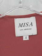 Pre-Owned Misa Pink Size Small Long Long Sleeve Dress | True Fashionistas.