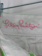 Pre-Owned Lilly Pulitzer Green Size 4 Chipper Printed Shorts | True Fashionistas.