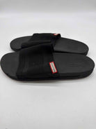 Pre-Owned Hunter Black Size 9 Slide Heels | True Fashionistas.