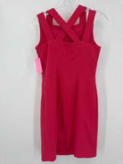 Pre-Owned Boss Pink Size 6 Short Sleeveless Dress | True Fashionistas.
