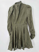Pre-Owned Zimmermann Green Size 0 Short Long Sleeve Dress | True Fashionistas.