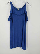 Pre-Owned Max Studio Blue Size Medium Short Sleeveless Dress | True Fashionistas.
