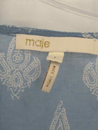Pre-Owned Maje Blue Size 1/Small Long Sleeveless Dress | True Fashionistas.