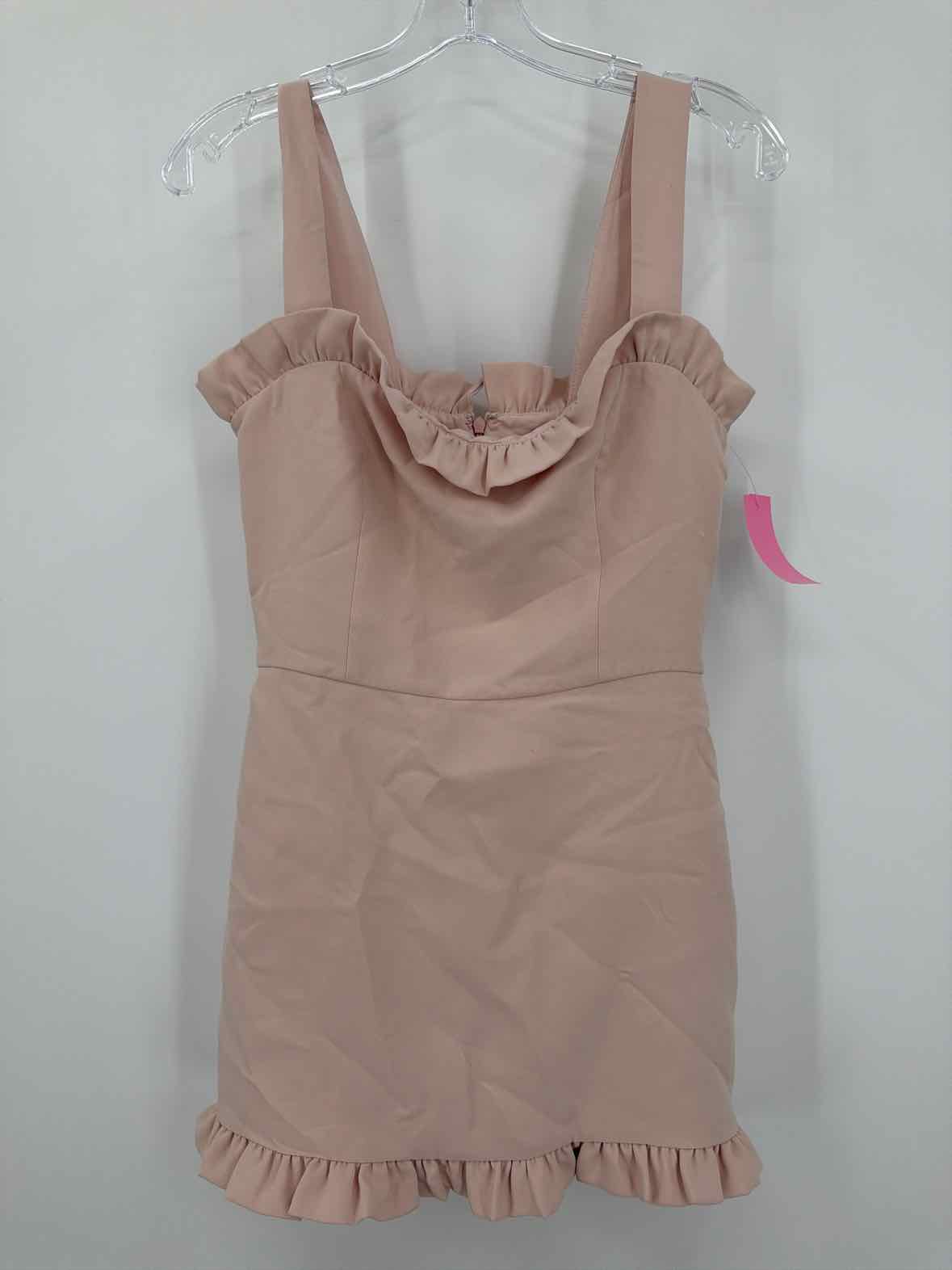 Pre-Owned Amanda Uprichard Pink Size Small Short Sleeveless Dress | True Fashionistas.