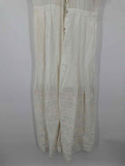 Pre-Owned Love Shack Fancy White Size XS Long Short Sleeve Dress | True Fashionistas.