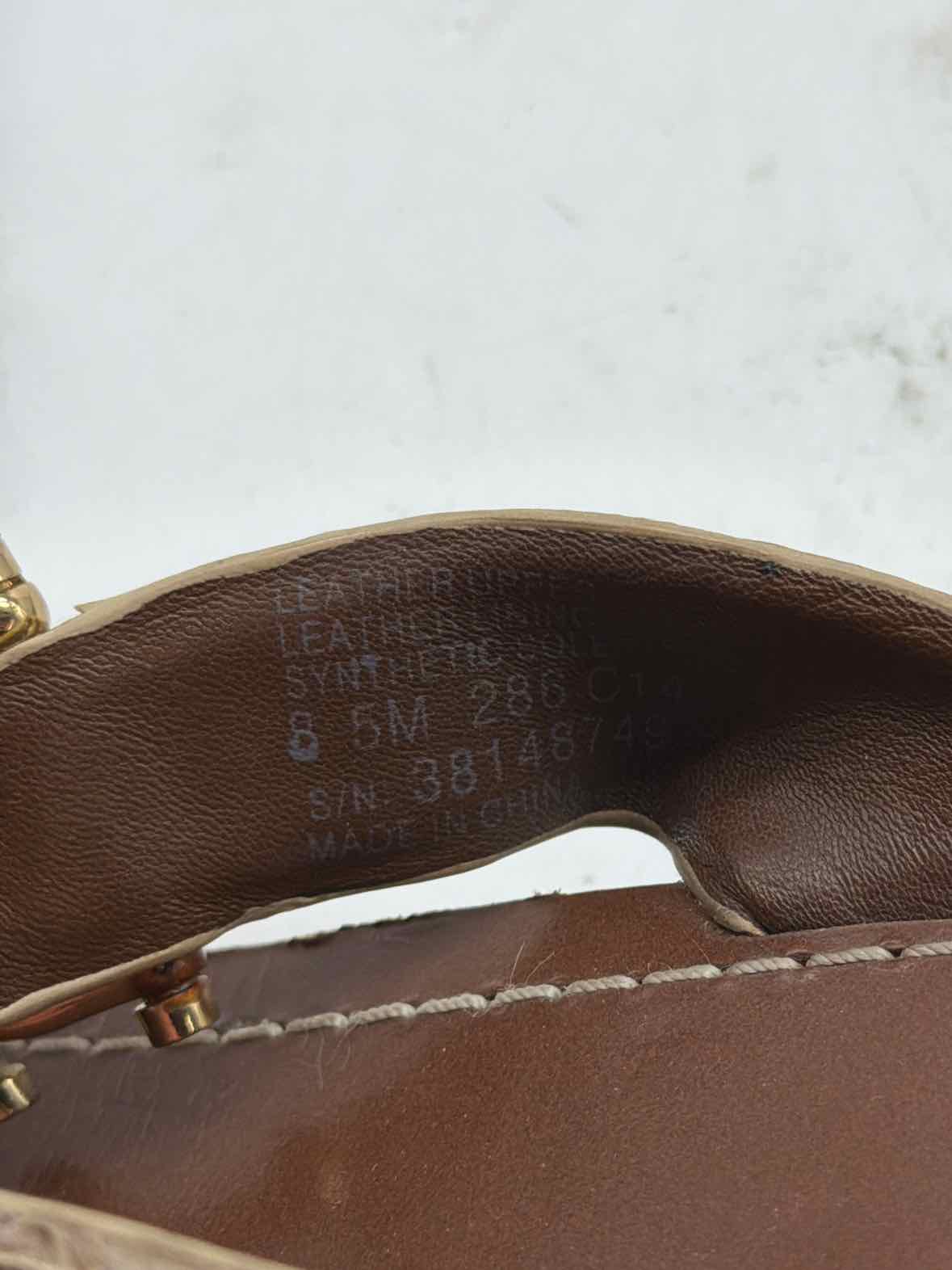 Pre-Owned Tory Burch Tan Size 8.5 Wedge Heels | True Fashionistas.