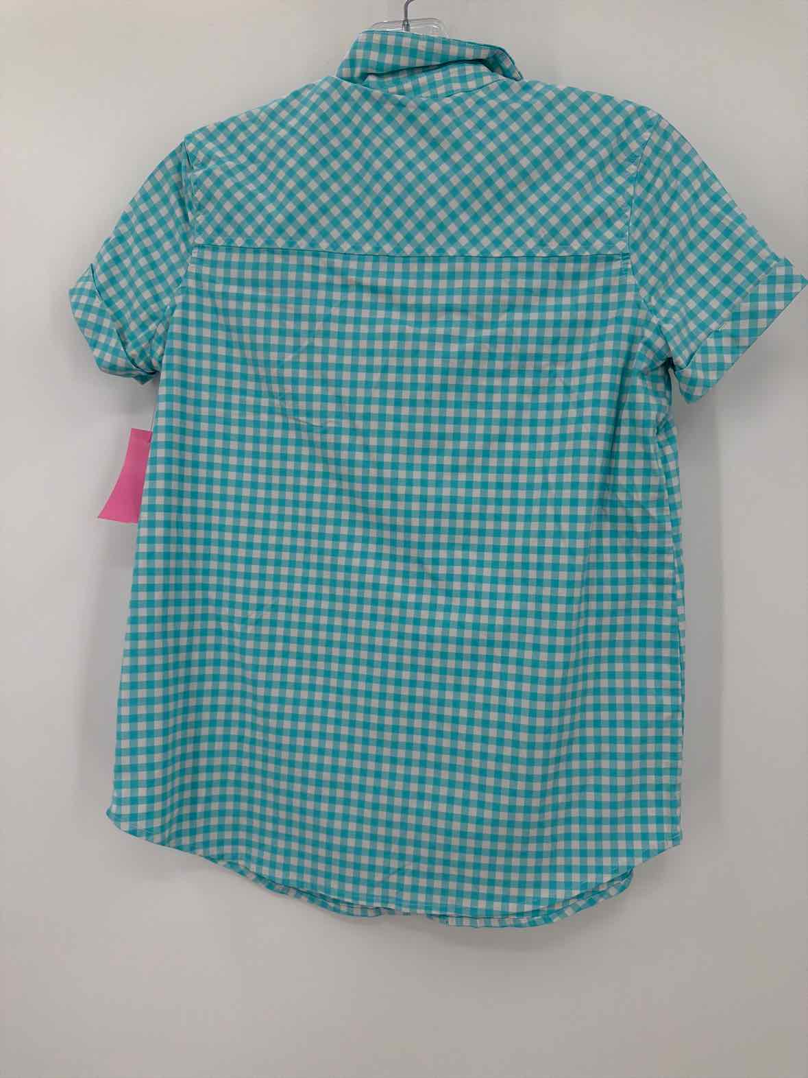 Pre-Owned Southern Tide Blue Size XS Check Print Button Down | True Fashionistas.
