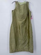 Pre-Owned Connie Roberson Green Size 10 Short Sleeveless Dress | True Fashionistas.