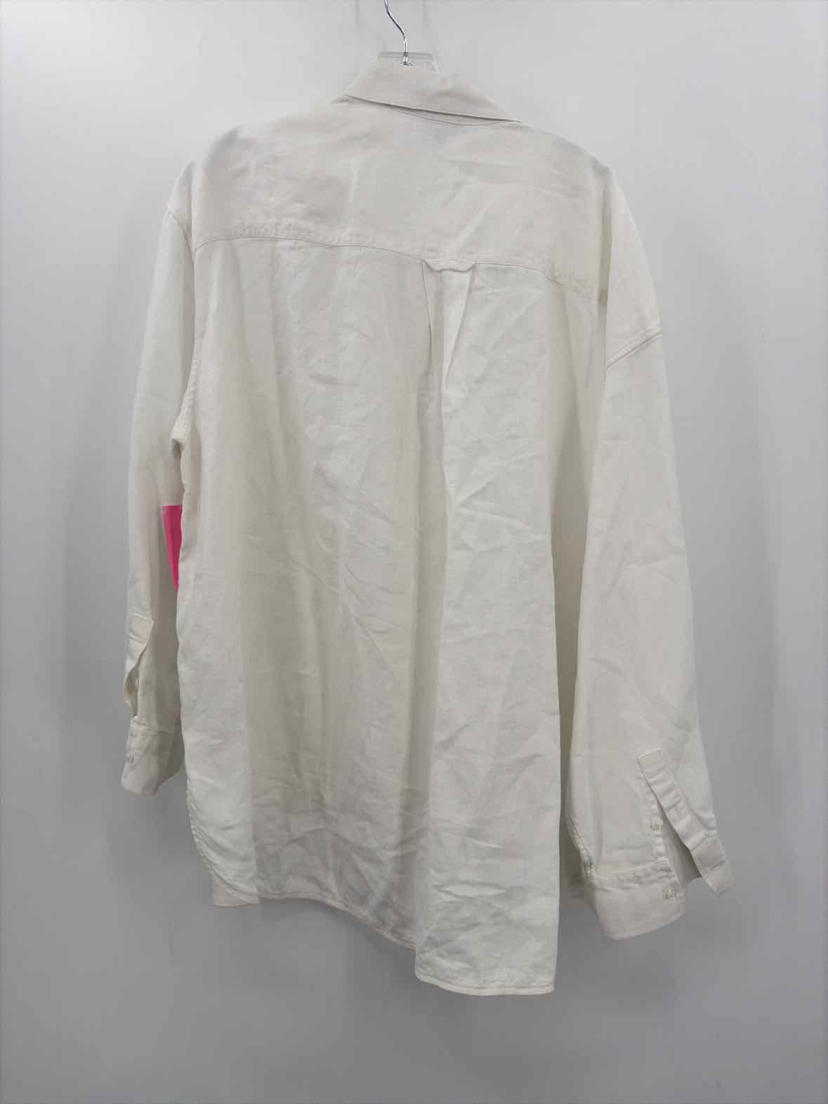 Athleta White Size 2X Button Down | True Fashionistas.