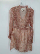 Pre-Owned Cleobella Pink Size XS Short Long Sleeve Dress | True Fashionistas.