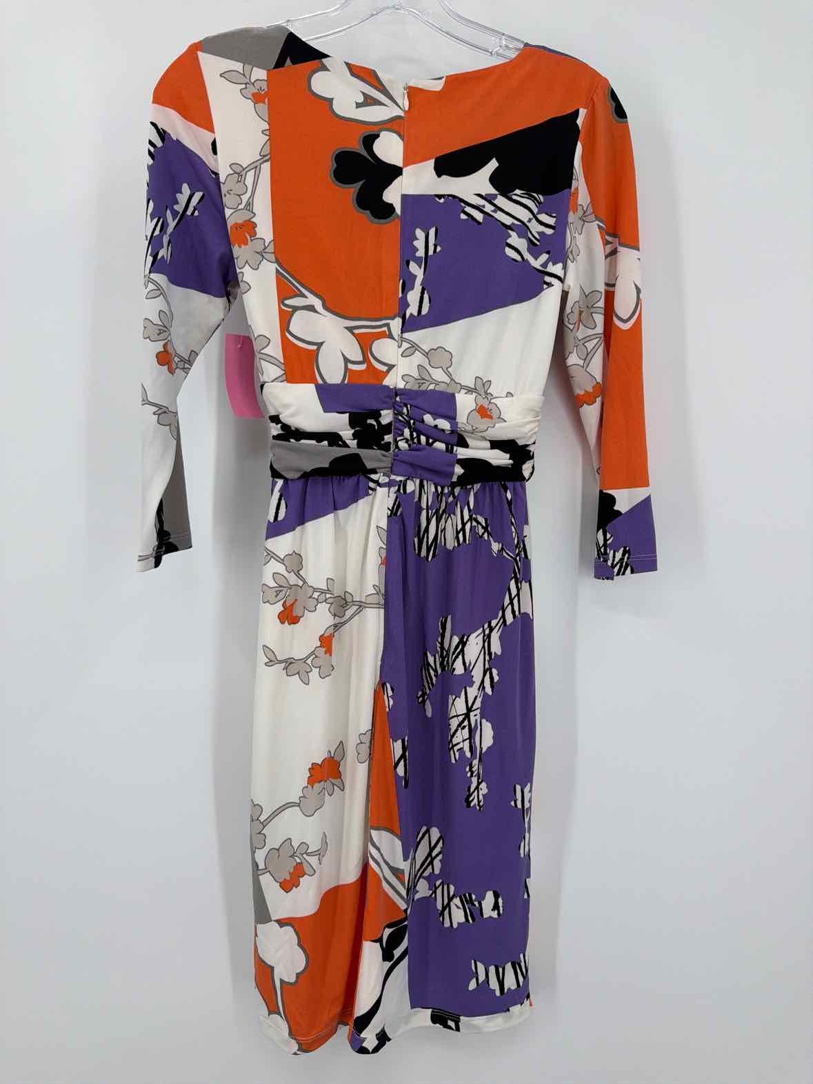 Pre-Owned Maggy London Purple Size 2 Short Long Sleeve Dress | True Fashionistas.