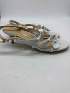 Pre-Owned Marion Parke White Size 36 Slingback Heels | True Fashionistas.