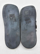 Pre-Owned Dries Van Noten Black Size 7.5 Thong Sandals | True Fashionistas.