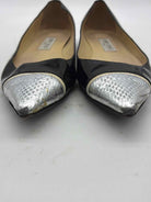 Pre-Owned Jimmy Choo Black Size 8.5 Slip On Flats | True Fashionistas.