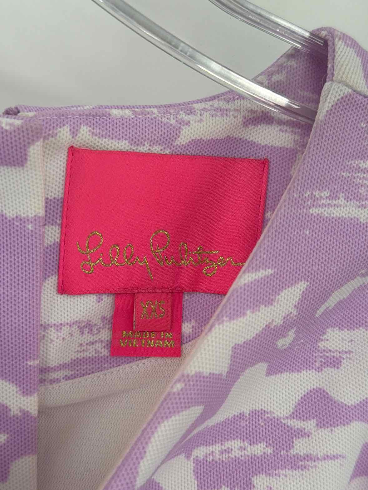 Pre-Owned Lilly Pulitzer Purple Size XXS Short Sleeveless Dress | True Fashionistas.