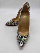 Pre-Owned Christian Louboutin Multi-Color Size 36.5 Stiletto Heels | True Fashionistas.