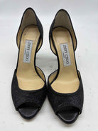 Pre-Owned Jimmy Choo Black Size 35.5 D'orsay Heels | True Fashionistas.