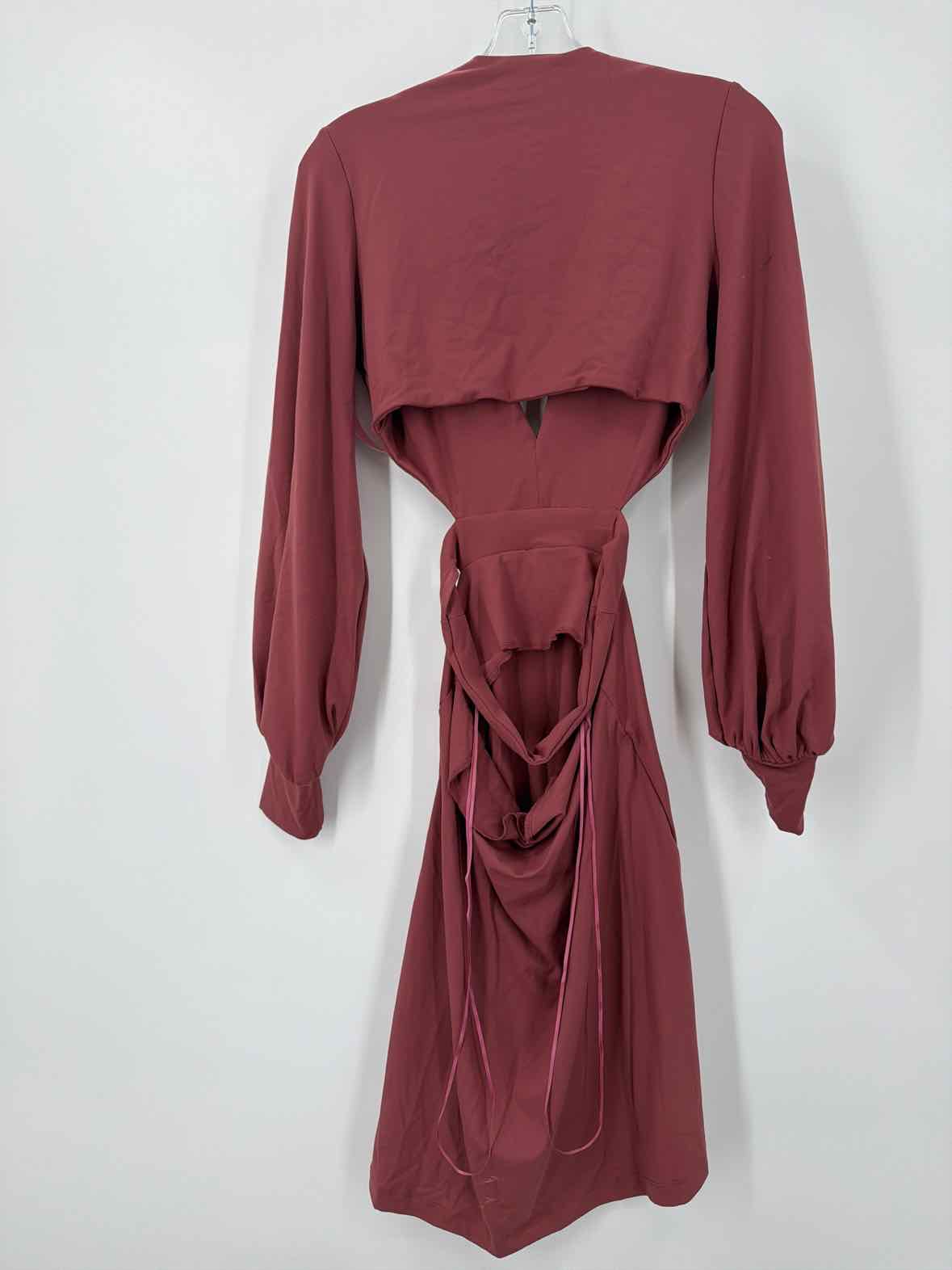 Pre-Owned Susana Monaco Purple Size Medium Short Long Sleeve Dress | True Fashionistas.