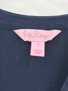 Pre-Owned Lilly Pulitzer Navy Size Small Blouse | True Fashionistas.