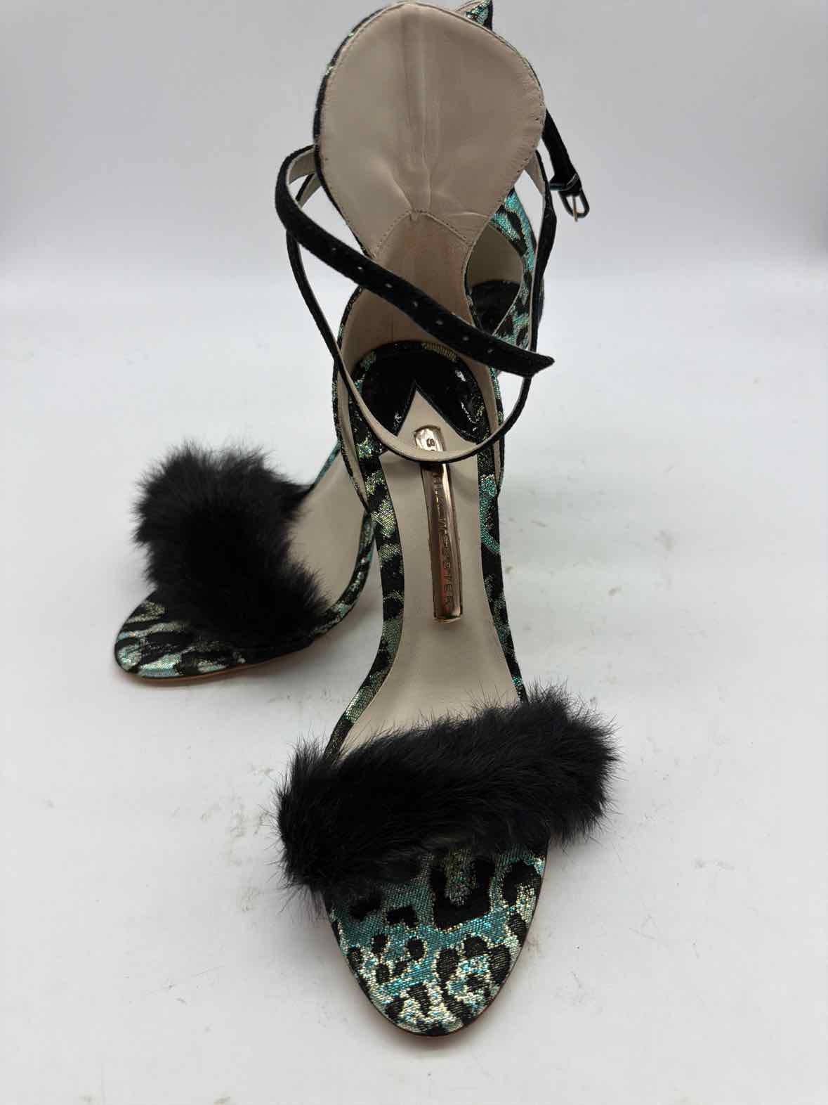 Pre-Owned Sophia Webster Black Size 6 Ankle Strap Heels | True Fashionistas.