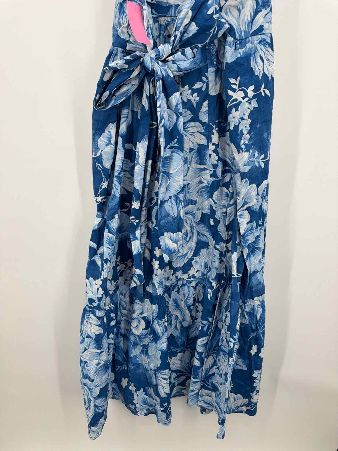 Pre-Owned Joie Blue Size 14 Long Sleeveless Dress | True Fashionistas.