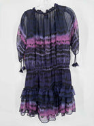 Pre-Owned Misa Purple Size Large Long Sleeve Dress | True Fashionistas.