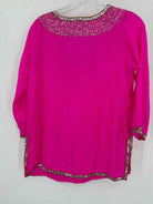 Pre-Owned Gretchen Scott Pink Size Small Tunic Blouse | True Fashionistas.