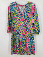 Pre-Owned Lilly Pulitzer Blue Size Small Short Long Sleeve Dress | True Fashionistas.