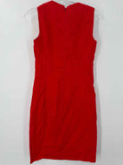 Pre-Owned Akris Red Size 4 Short Sleeveless Dress | True Fashionistas.