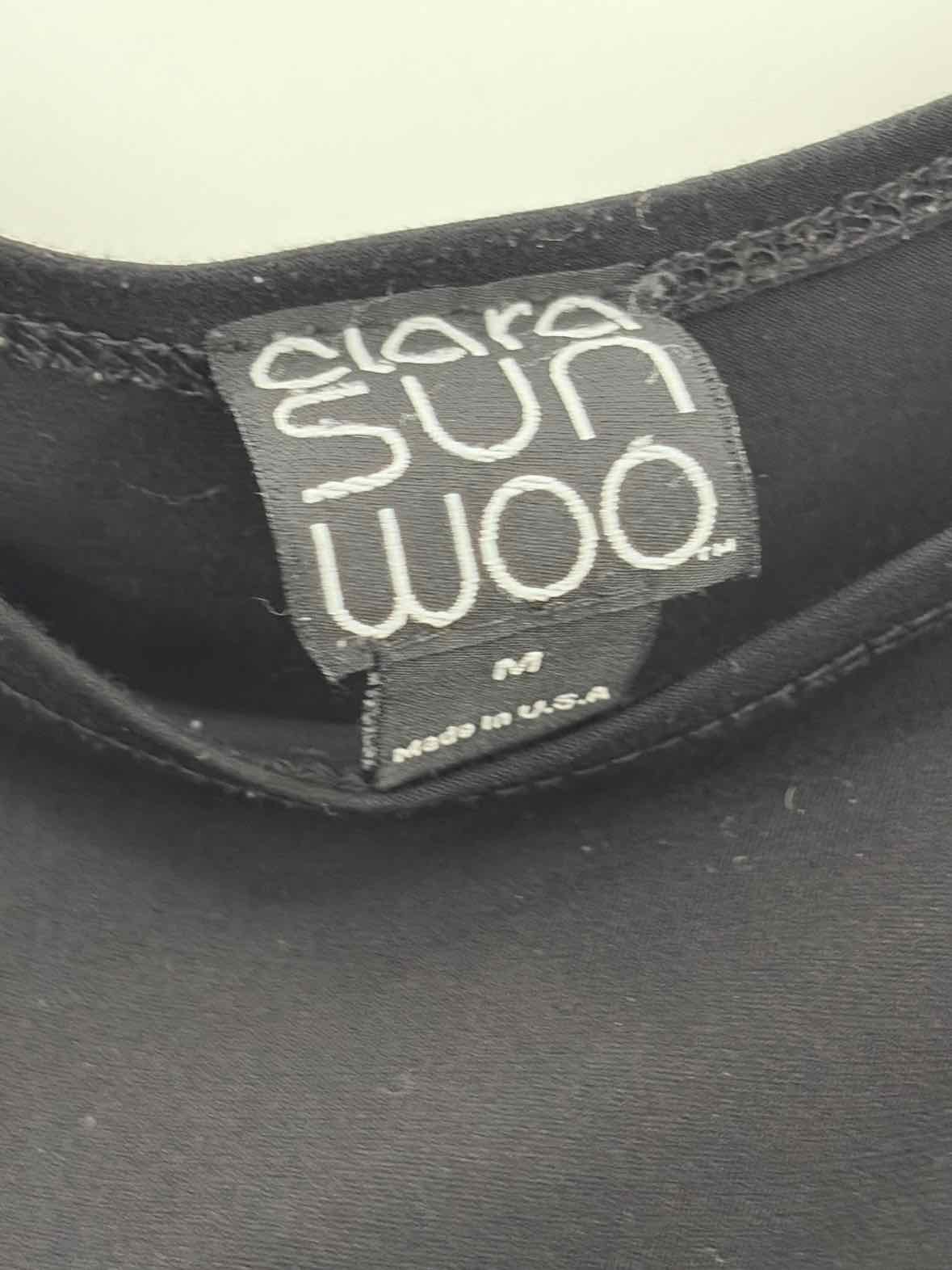 Clara Sun Woo Black Size Medium Long Sleeve Blouse | True Fashionistas.