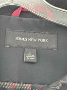 Pre-Owned Jones NY Black Size Large Zip Up Jacket | True Fashionistas.