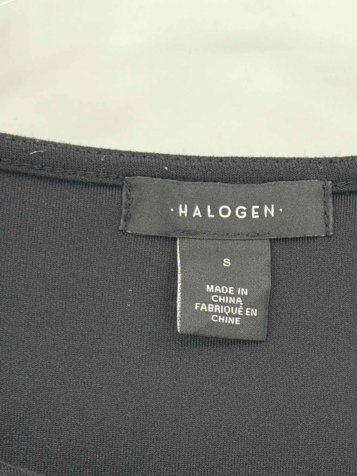 Pre-Owned Halogen Black Size Small Blouse | True Fashionistas.