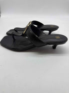 Pre-Owned Toteme Black Size 36 Mule Heels | True Fashionistas.