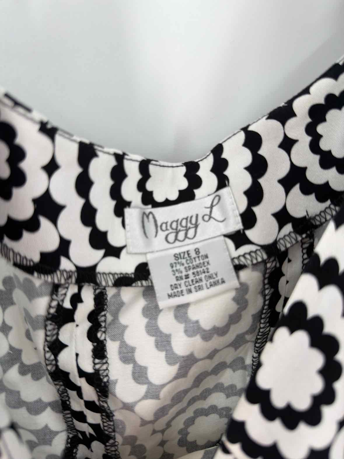 Pre-Owned Maggy L Black Size 8 Short Sleeveless Dress | True Fashionistas.
