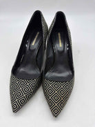 Pre-Owned Nicholas Kirkwood Black Size 37.5 Block Heel Heels | True Fashionistas.