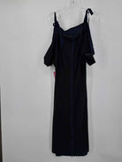 Pre-Owned Sportmax Navy Size XL Long Short Sleeve Dress | True Fashionistas.
