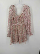 Pre-Owned Tularosa White Size Small Short Long Sleeve Dress | True Fashionistas.