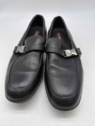 Pre-Owned Prada Black 8.5 Slip On Men's Dress Shoes | True Fashionistas.