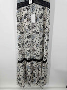 Pre-Owned Self Portrait White Size 8 Long Sleeveless Dress | True Fashionistas.