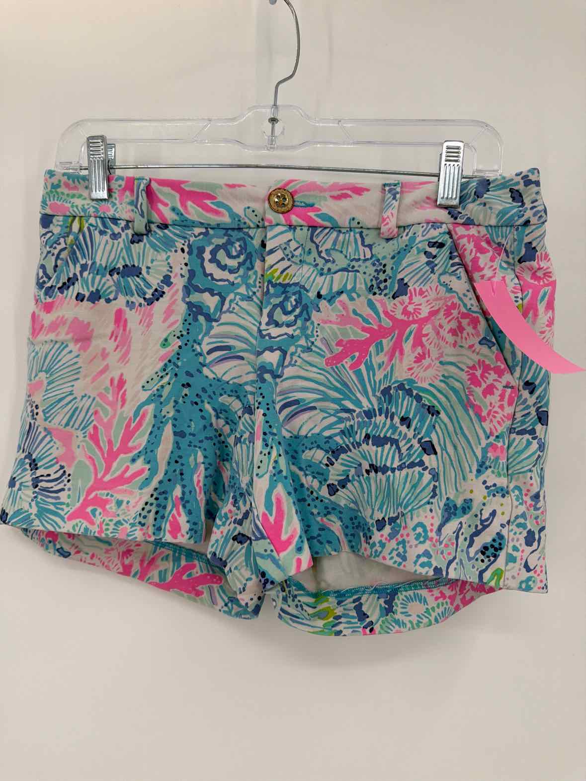 Pre-Owned Lilly Pulitzer Blue Size 2 Printed Shorts | True Fashionistas.