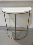 White Living Room End Table | True Fashionistas.