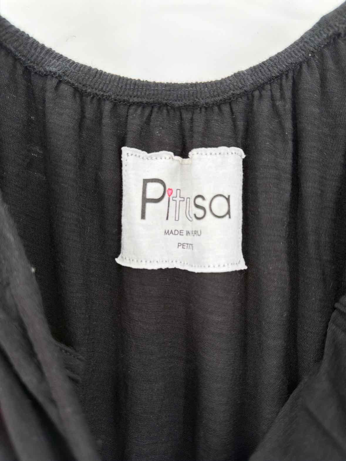 Pre-Owned Pitusa Black Size XS Short Sleeveless Dress | True Fashionistas.