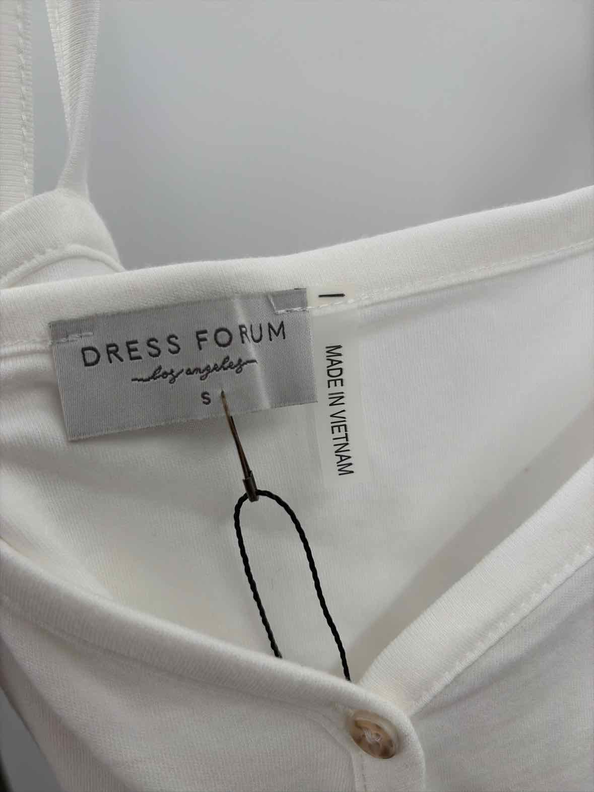 Dress Forum White Size Small Tank Top | True Fashionistas.