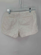 Pre-Owned Lilly Pulitzer White Size 4 Printed Shorts | True Fashionistas.